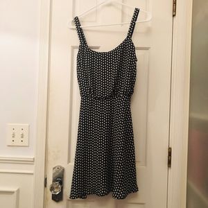 BeBop Black Diamond Polka Dot Mini Dress!